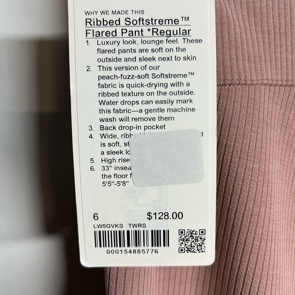 Lululemon Ribbed Softstreme Flared Pants - Picture 4 of 4